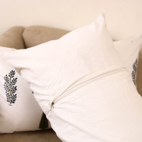 Set of 2 sanganeri cotton pillow covers 142 - handcrafted