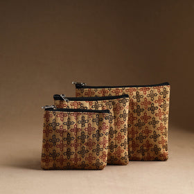Buy Handmade Cotton Utility Pouches Online in India