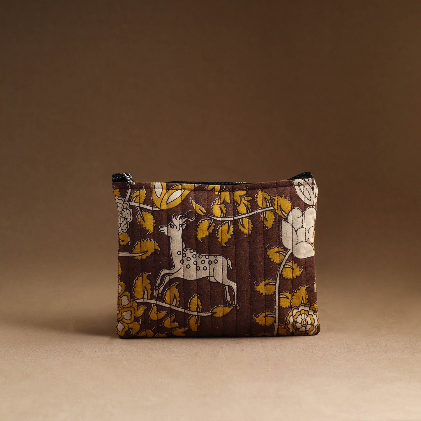 Set of 3 - handmade cotton utility pouches 34 - handcrafted