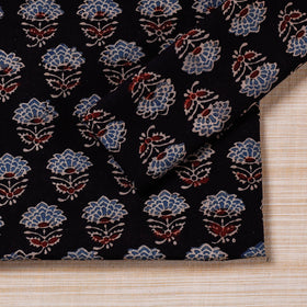  Black Hand Block Prints Cotton Table Napkin