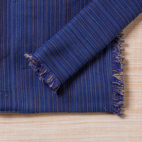  Blue Handspun Handwoven Double Side Pure Cotton Table Napkins