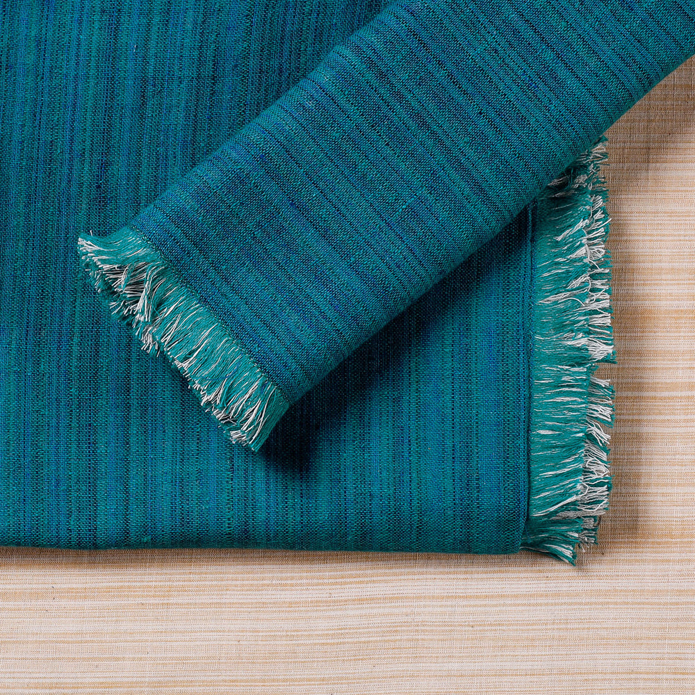  Green Handspun Handwoven Double Side Pure Cotton Table Napkins