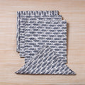  White Hand Block Prints Cotton Table Napkin