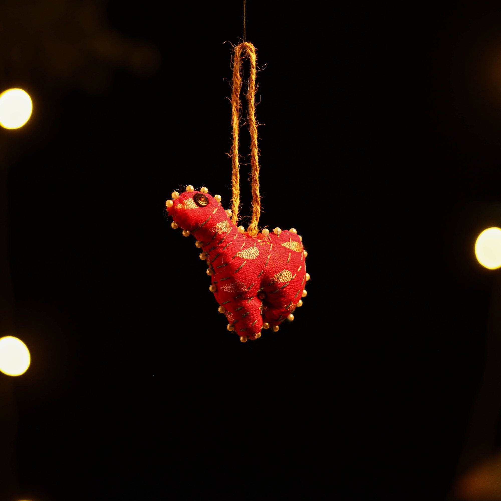  Buy Upcycled Thread & Beadwork X-Mas Decor Hanging