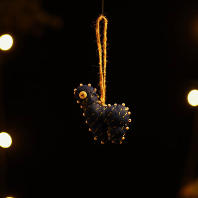  Buy Upcycled Thread & Beadwork X-Mas Decor Hanging