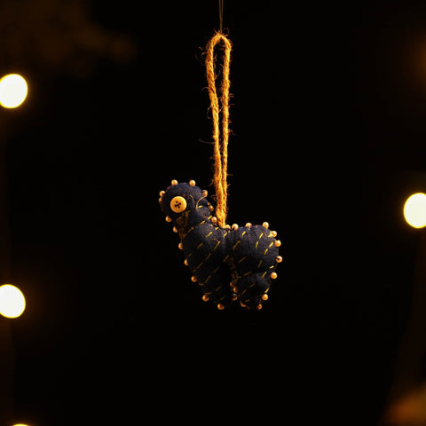  Buy Upcycled Thread & Beadwork X-Mas Decor Hanging