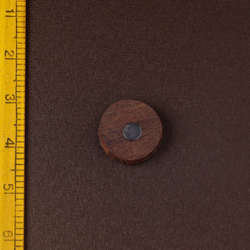  Sheesham Wood Block Fridge Magnet 