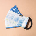  Shibori  Block Print Cotton 3 Layer Maska Snug Fit Face Cover 