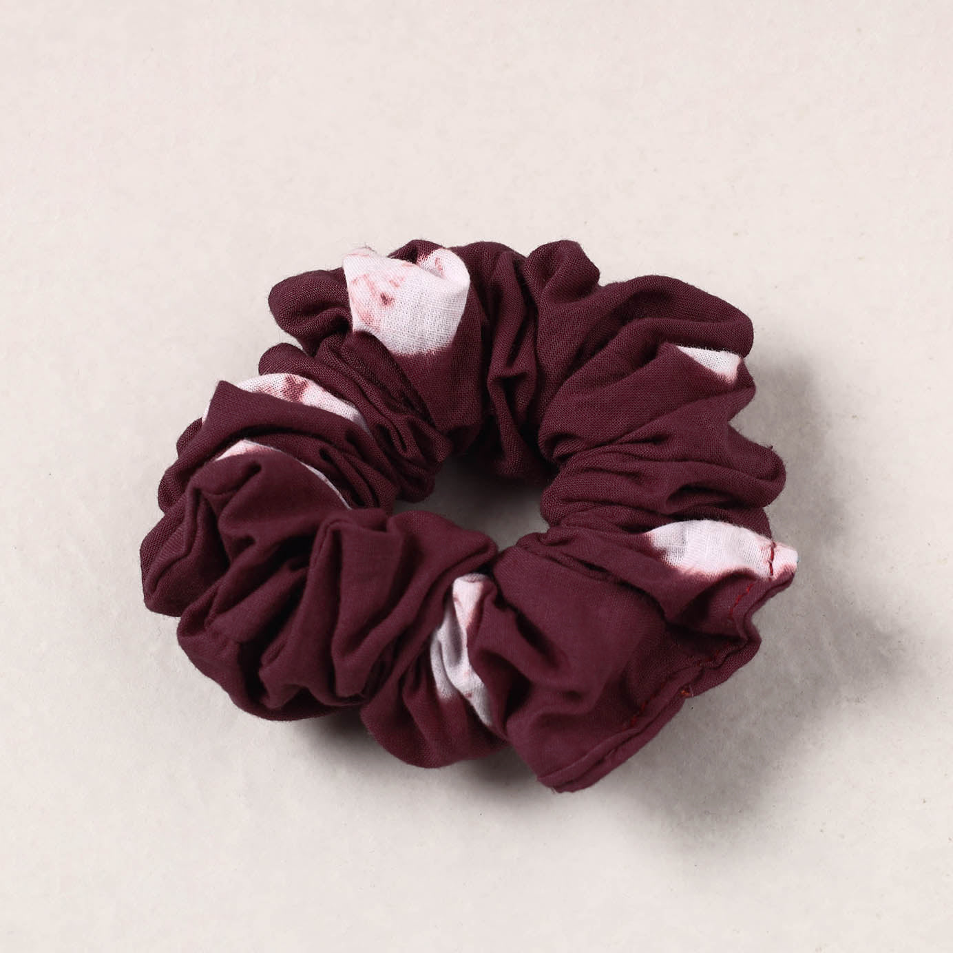    Shibori Dyed Elastic Rubber Band/Scrunchie Tie 