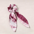   Shibori Dyed Elastic Rubber Band/Scrunchie Tie 