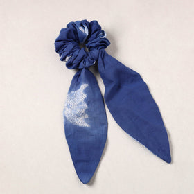   Shibori Dyed Elastic Rubber Band/Scrunchie Tie 
