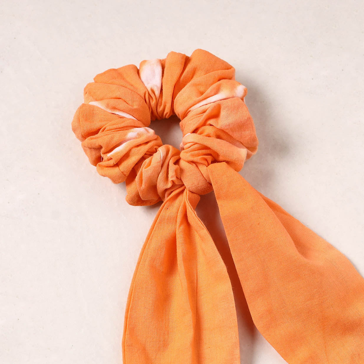   Shibori Dyed Elastic Rubber Band/Scrunchie Tie 