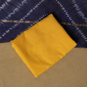 Shibori tie-dye chanderi silk 3pc unstitched dress material