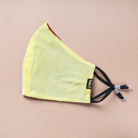  Shibori Tie-Dye Cotton 3 Layer Snug Fit Face Cover 