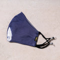  Shibori Tie-Dye Cotton 3 Layer Snug Fit Face Cover 
