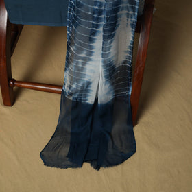 Shibori tie-dye cotton 3pc unstitched dress material suit