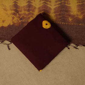 Shibori tie-dye cotton 3pc unstitched dress material suit