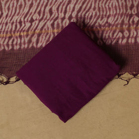 Shibori tie-dye kota doria cotton 3pc unstitched dress
