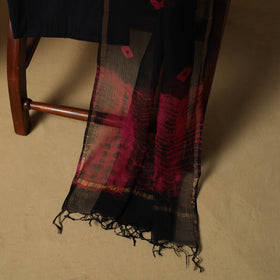 Shibori tie-dye kota doria cotton 3pc unstitched dress