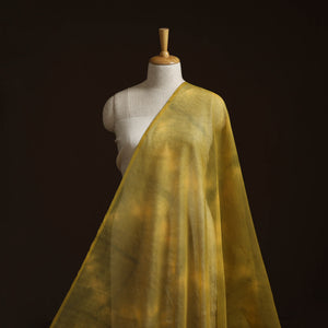 Shibori tie-dye kota doria cotton fabric 06 - handcrafted