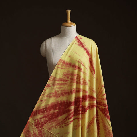 Shibori tie-dye pure mul cotton fabric 27 - handcrafted