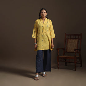 Short cotton jacquard kurta for women 24 2025/1180-1 231