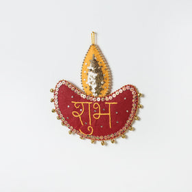  Buy Shubh Labh - Hand Embroidered Ghungroo & Beadwork Hanging 
