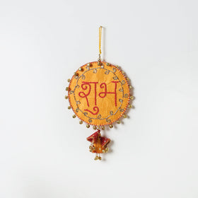  Buy Shubh Labh - Hand Embroidered Ghungroo & Beadwork Hanging 