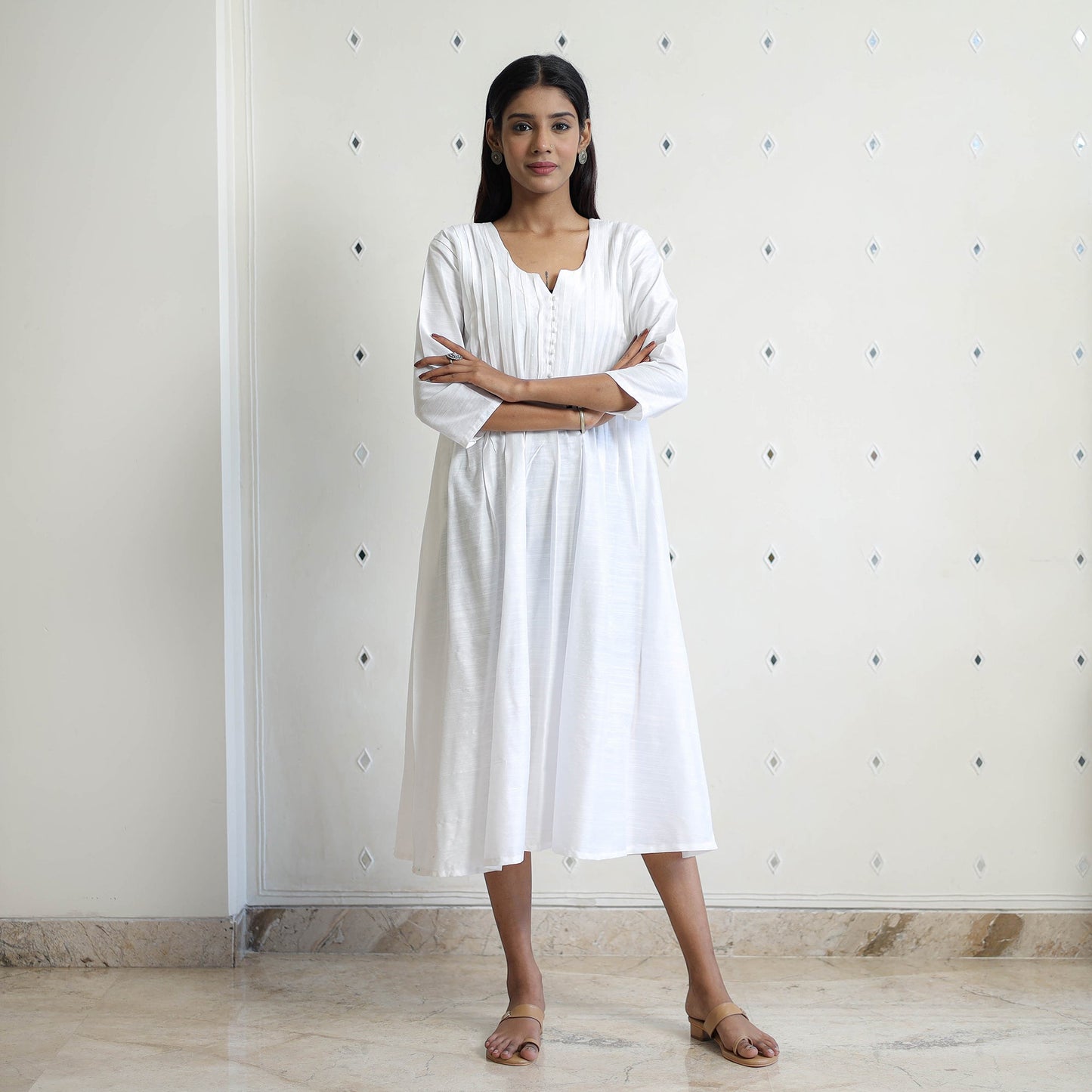 Buy Ethnic Plain Dresses for Women Online at iTokri.Com
