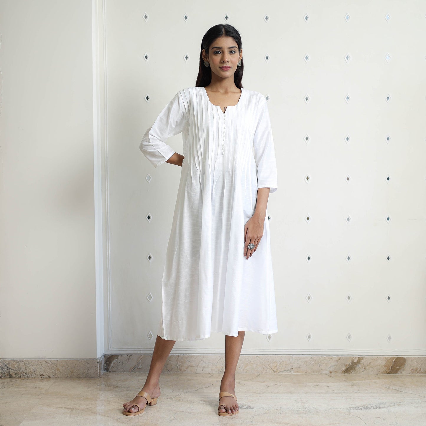 Buy Ethnic Plain Dresses for Women Online at iTokri.Com