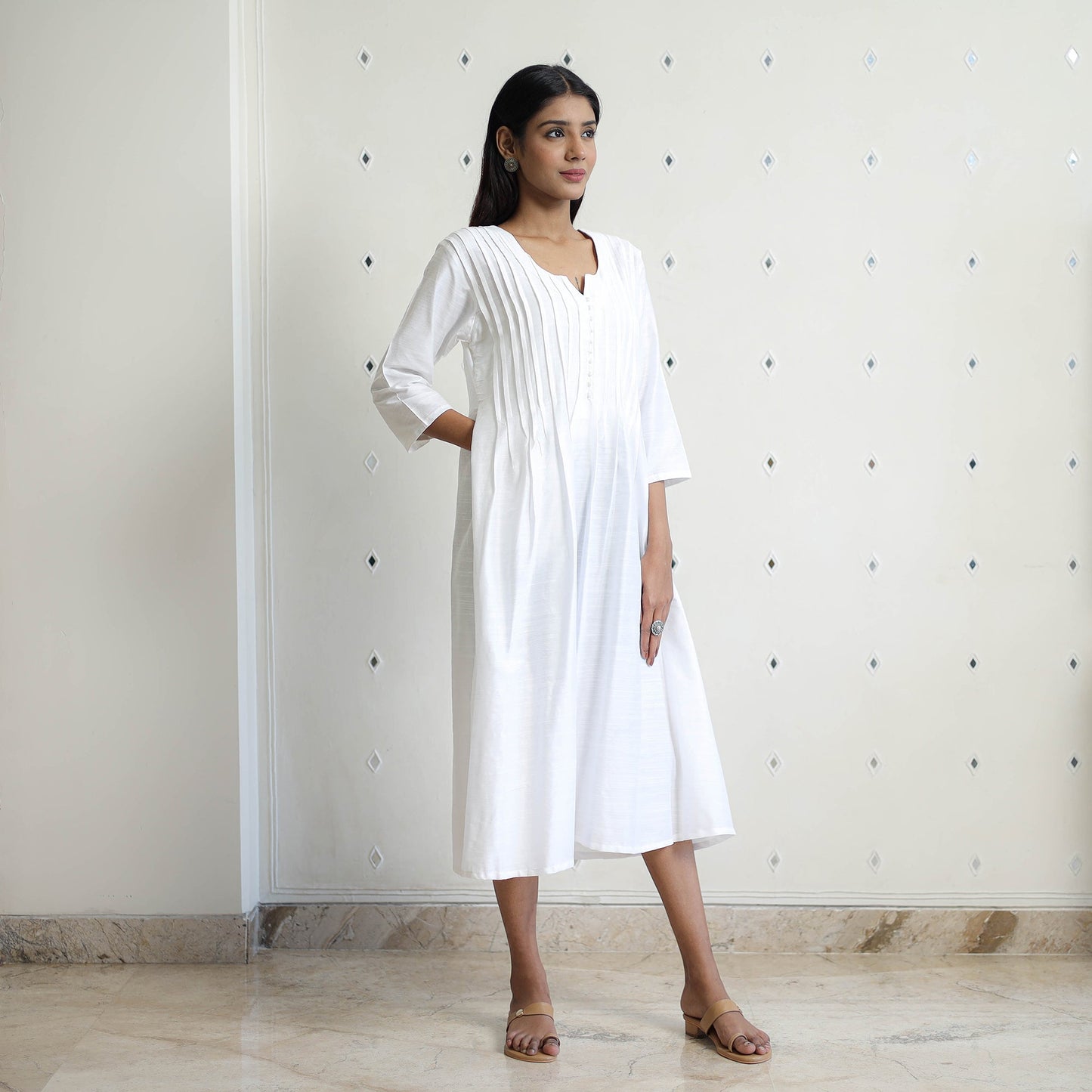 Buy Ethnic Plain Dresses for Women Online at iTokri.Com