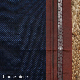 Silk cotton khun saree with ilkal pallu chikki paras border