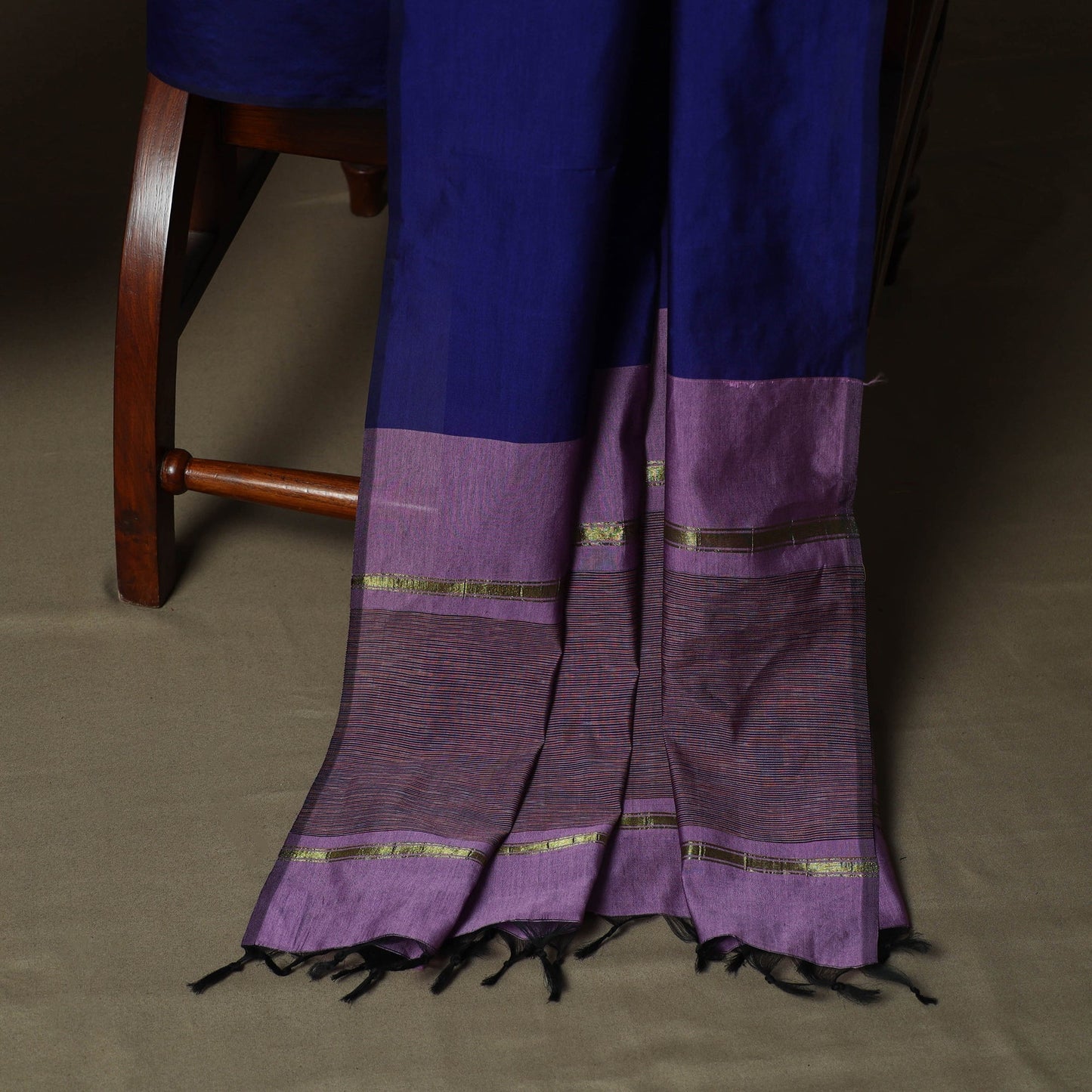 Handloom silk cotton pochampally ikat 3pc unstitched dress