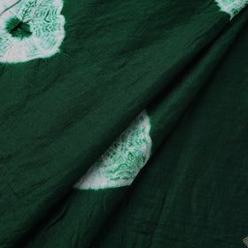 Silk tie-dye shibori fabric with zari border 34