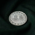  Silver Lord Ganesha and Laxmi Ji Coin 