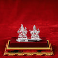  Silver Laxmi and Ganesh Idol (Small) l 