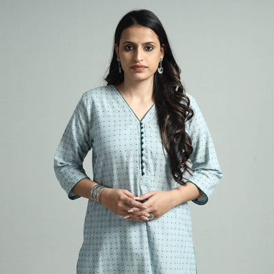 Jacquard kurta 