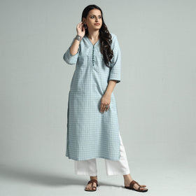 Jacquard kurta 