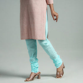  Plain Dyed Cotton Ankle Length Churidar 