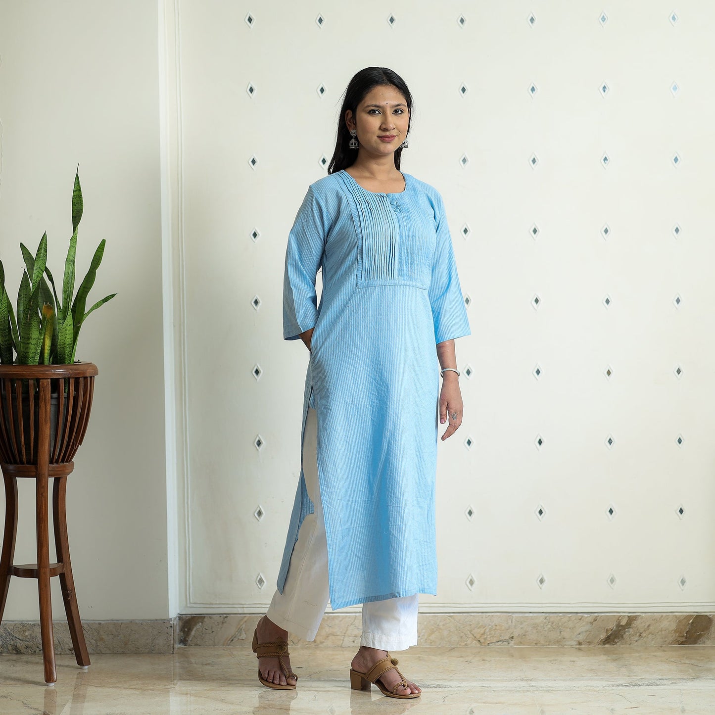 plain cotton kurta