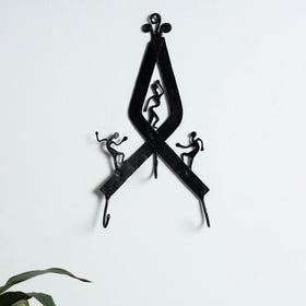 Elephant - Bastar Tribal Wrought Iron Wall Hanging Online in India 