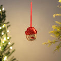 Snowman - Handcrafted Stuffed Christmas Ornament