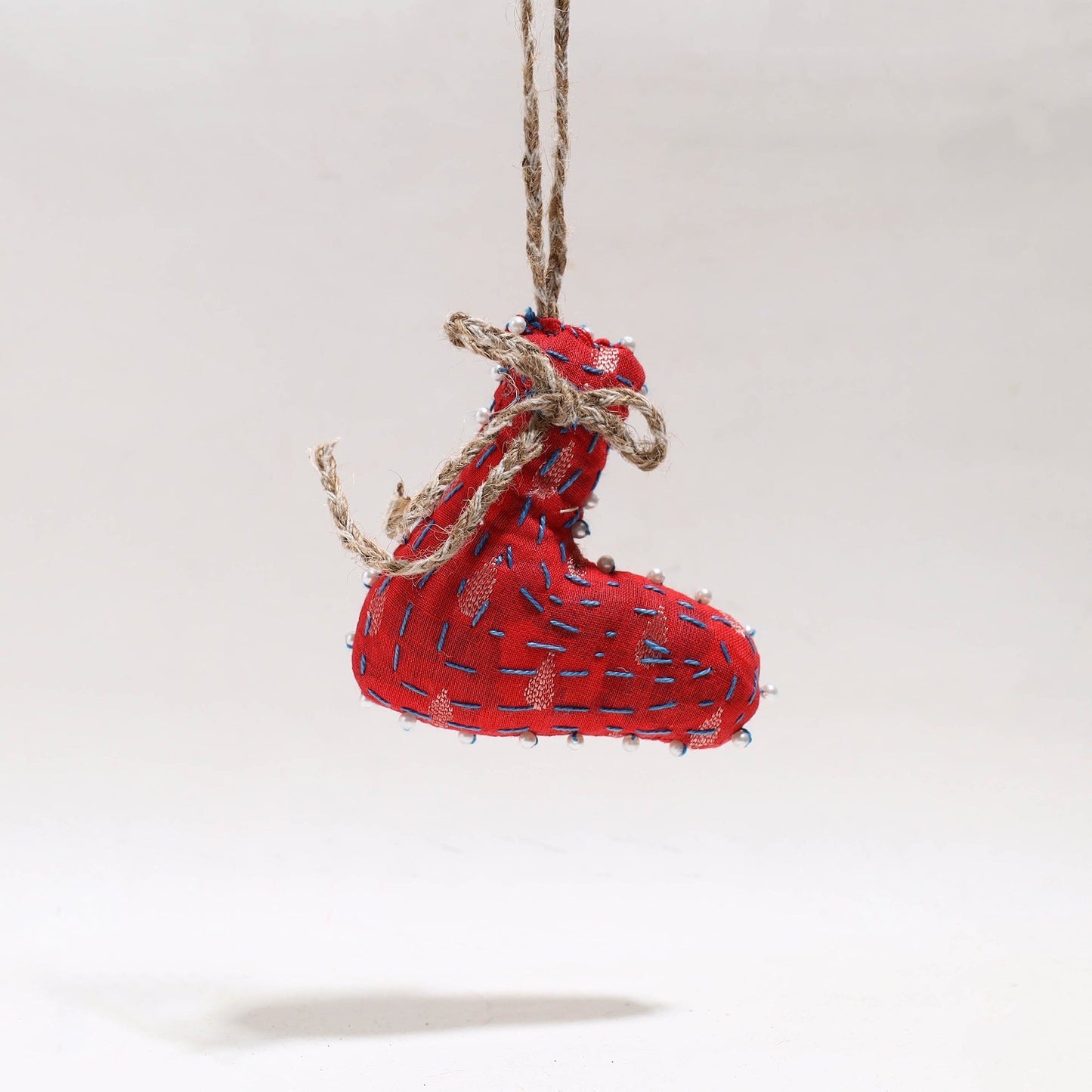  Buy Upcycled Thread & Beadwork X-Mas Decor Hanging 