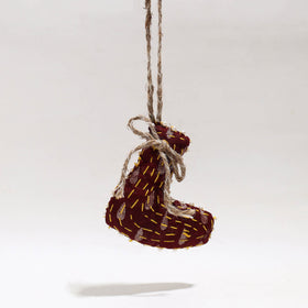  Buy Upcycled Thread & Beadwork X-Mas Decor Hanging 