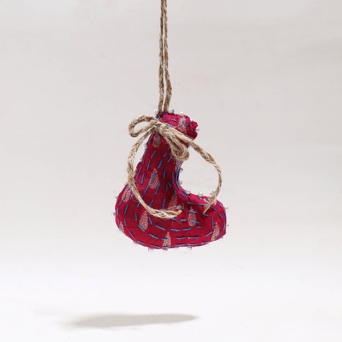  Buy Upcycled Thread & Beadwork X-Mas Decor Hanging 