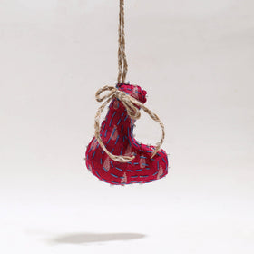  Buy Upcycled Thread & Beadwork X-Mas Decor Hanging 