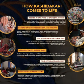 Sozni hand embroidered kashmiri merino wool pheran 07