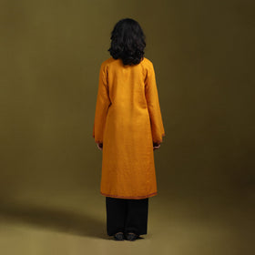 Sozni hand embroidered kashmiri merino wool pheran 12