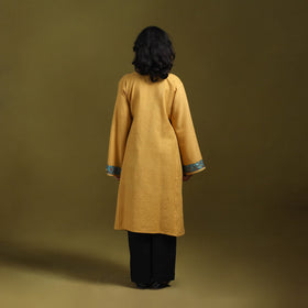 Sozni hand embroidered kashmiri merino wool pheran 16