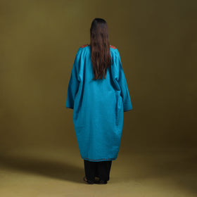 Sozni hand embroidered kashmiri merino wool pheran 50